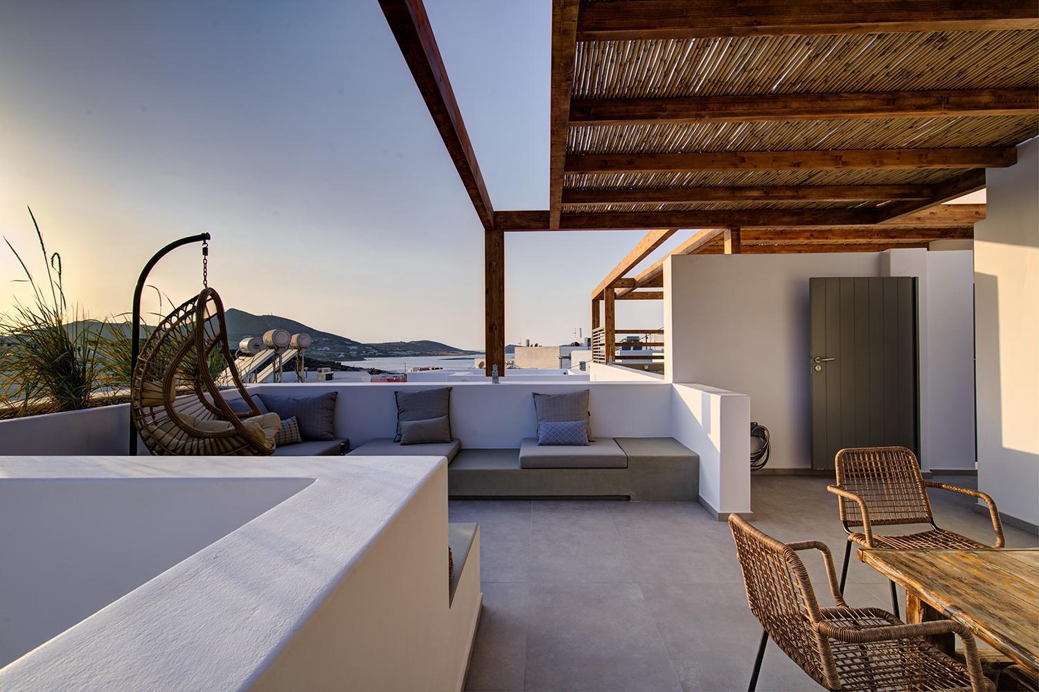 Ferienwohnung Clementina Paros Naoussa Exterior foto