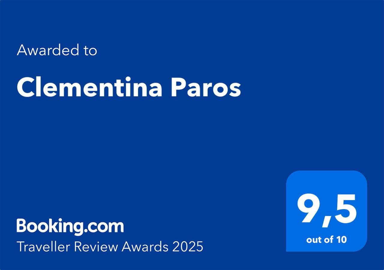 Ferienwohnung Clementina Paros Naoussa Exterior foto